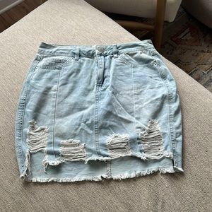 Jean skirt